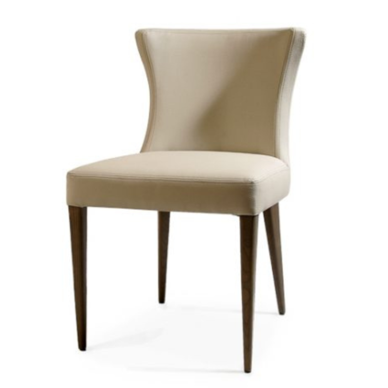 Elegant Cross Fully Upholstered Chair by Tessa (CSC-T71)