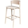 Latte Contemporary Wooden High Chair by Tessa (LHC-T538)