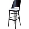 Brunswick Solid Back Elegant High Chair by Tessa (BSBHC-T476) - Image 2
