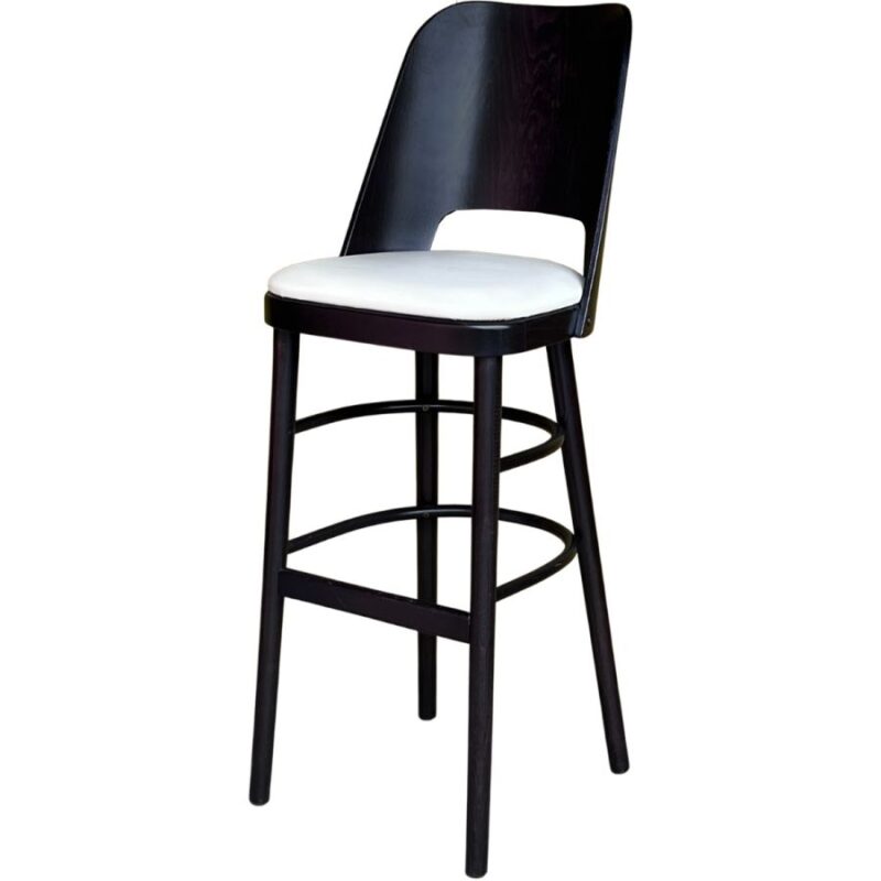 Brunswick Solid Back Elegant High Chair by Tessa (BSBHC-T476) - Image 2