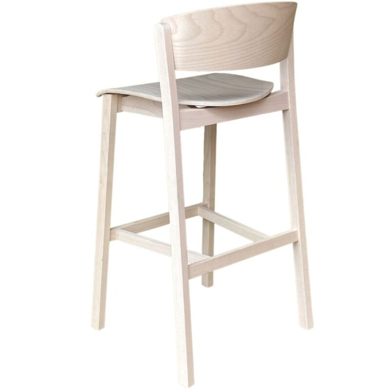 Latte Contemporary Wooden High Chair by Tessa (LHC-T538) - Image 2
