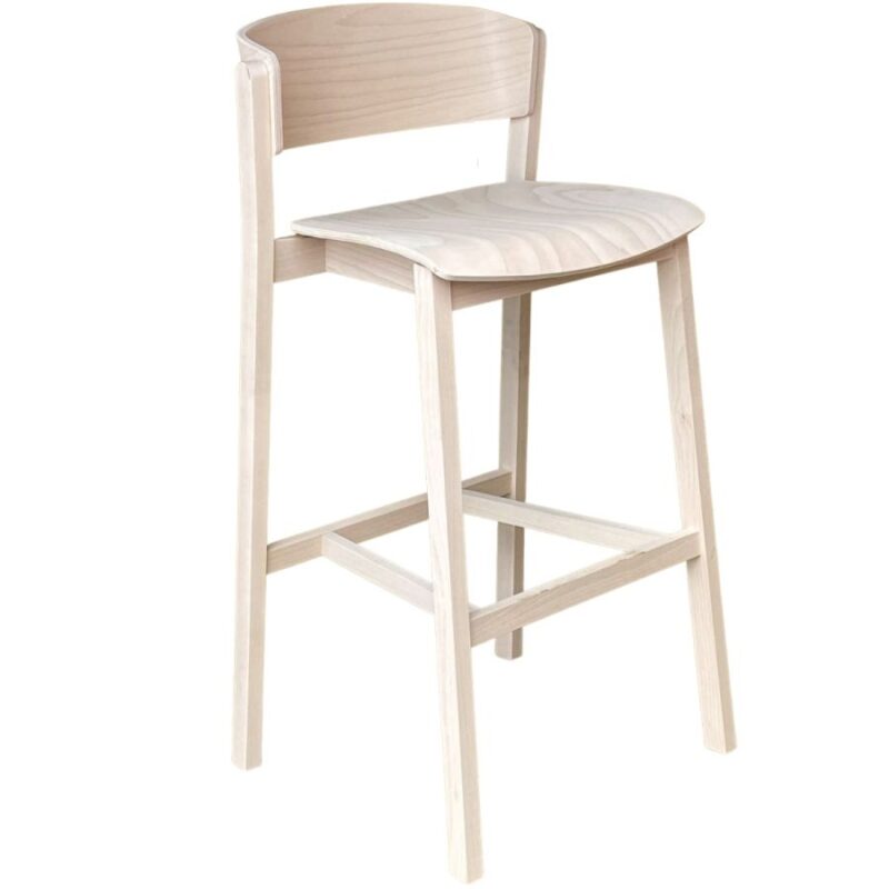 Latte Contemporary Wooden High Chair by Tessa (LHC-T538) - Image 3