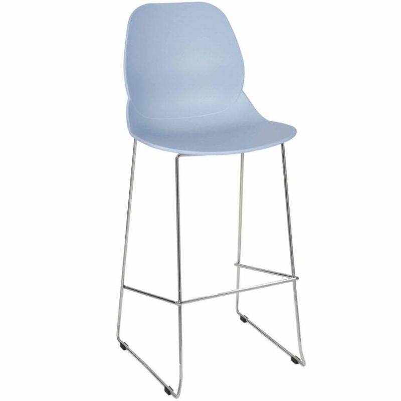 Tessa Space Eco Skid Frame Polyprop High Chair (SESFHC-T552)