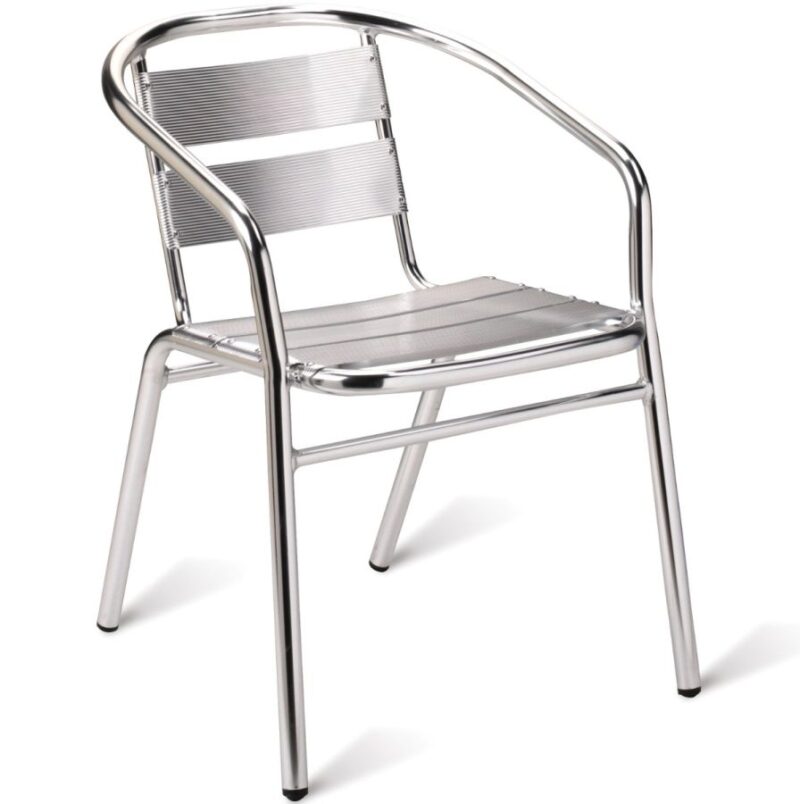 Tessa Aluminium Classic Arm Chair (AAC-1065)