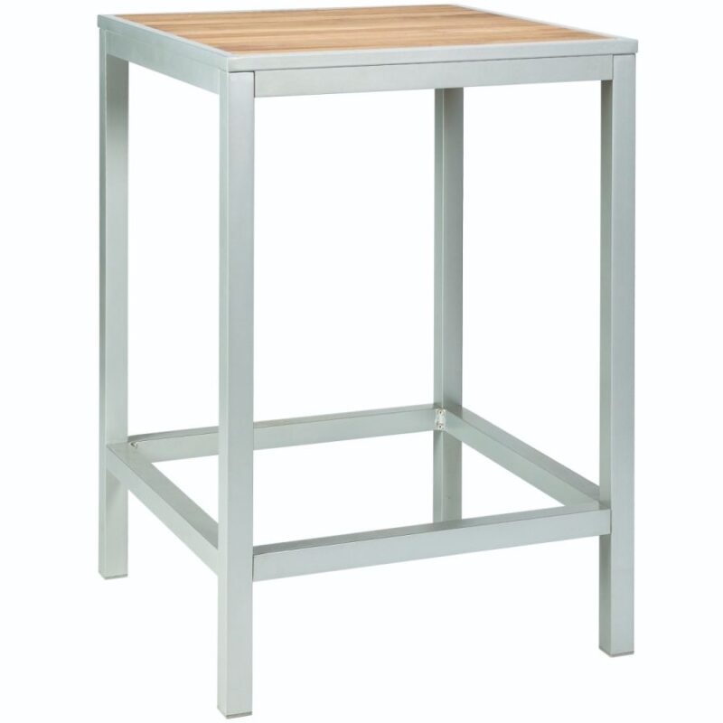 Tessa Brew Aluminum High Contemporary Table (BHTT-1186)
